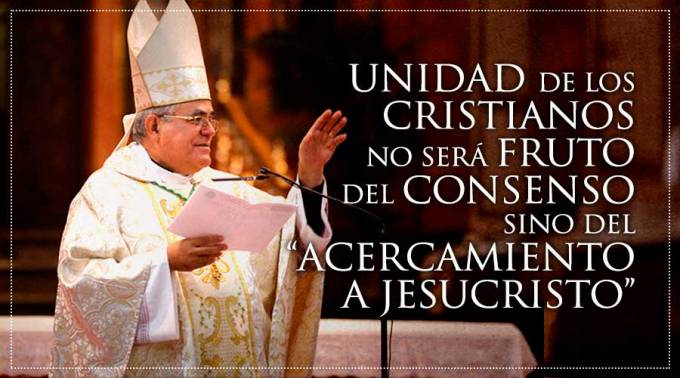 El Obispo de Córdoba: «Unidad de los cristianos no será fruto del consenso sino de “acercamiento a Jesucristo”