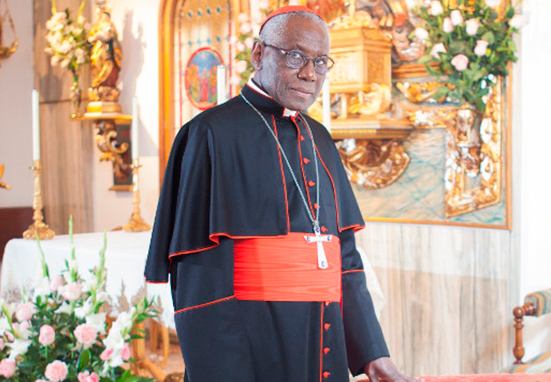 Cardenal Sarah: «Quien está en contra del Papa está fuera de la Iglesia»