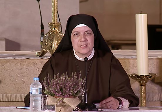 Madre Olga: «Seguir a Jesucristo supone vivir y morir con la cruz»
