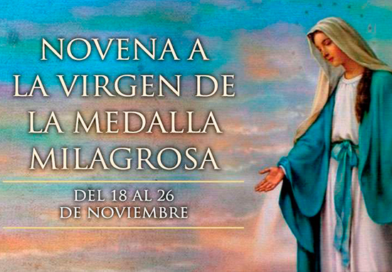 Cuarto Dia De La Novena A La Virgen De La Medalla Milagrosa