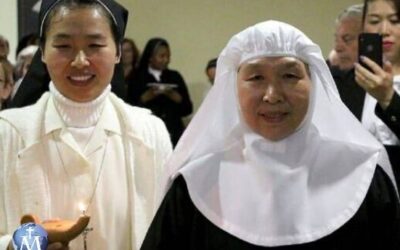 Era una china conversa, viuda y madre de 5 hijos y ahora es monja en Salamanca