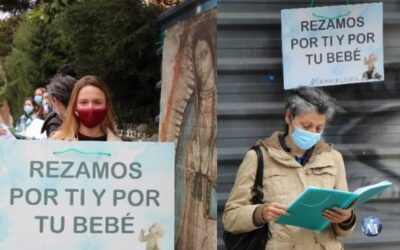 40 Días por la Vida, Barcelona: «A veces, hay gente en la calle que se suma a rezar con nosotros»