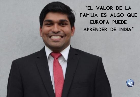 «El valor de la familia es algo que Europa puede aprender de India»: un seminarista indio en España