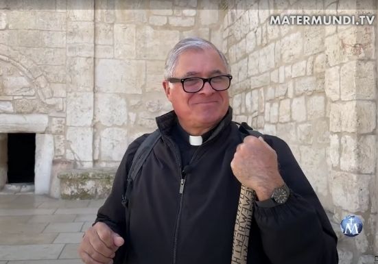 Peregrinación virtual a Tierra Santa: Día 16:Nació de Santa María Virgen y se hizo hombre