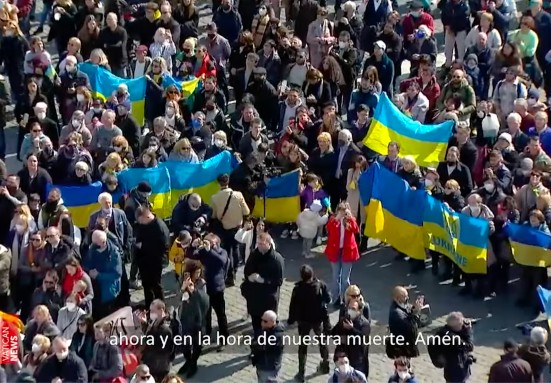 ¡¡La guerra es una locura, deténganse!! Llamada urgente del Papa a la paz en Ucrania