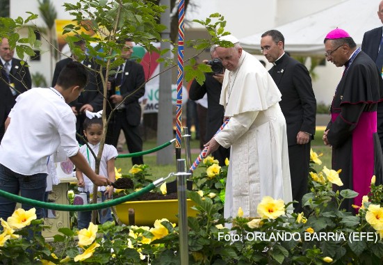 El Papa nos llama a una conversión ecológica y «escuchar la voz de la Creación»