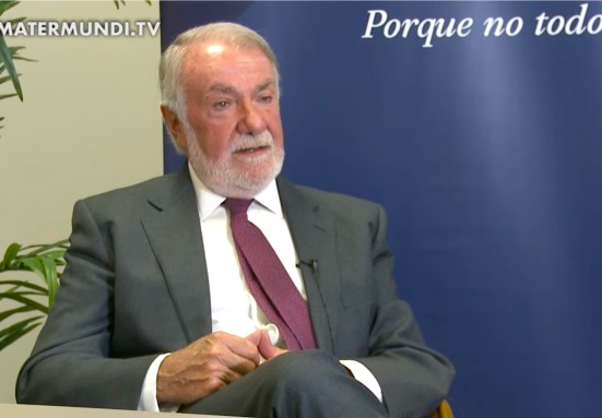Jaime Mayor Oreja: “Una civilización que pierde el sentido de la trascendencia está llamada a desaparecer”