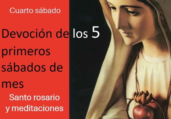 4° sábado | En reparación de las blasfemias que infunden indiferencia, desprecio y odio a la Virgen