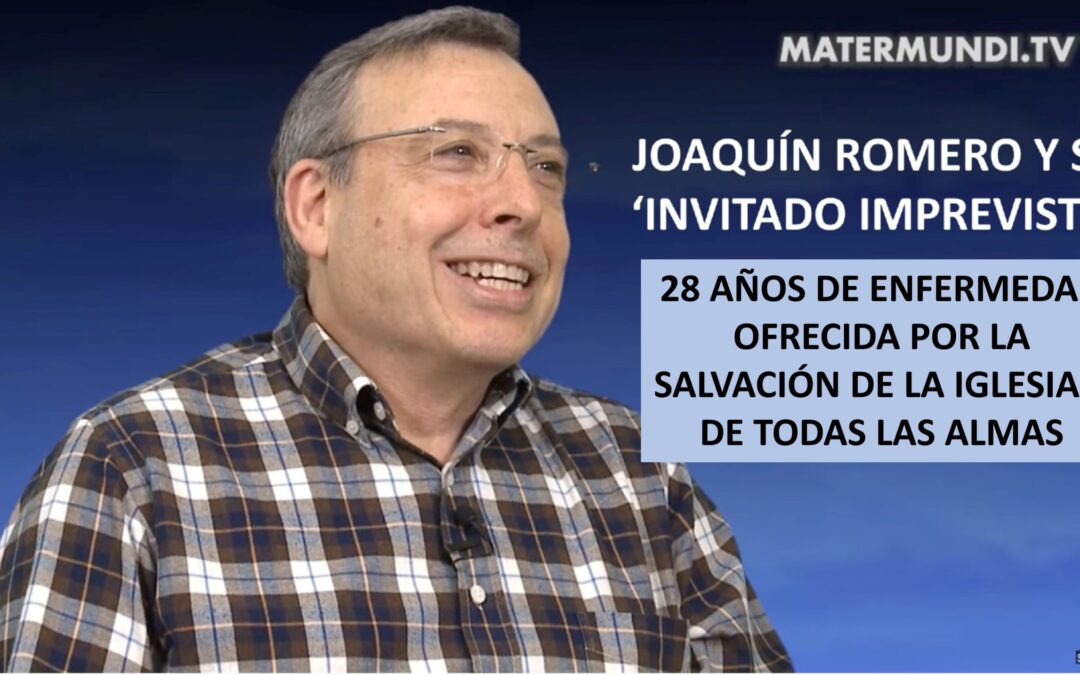 Joaquín Romero Salord y un «invitado imprevisto» que le condujo directo al Cielo