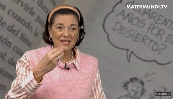 La Biblia es “la garganta de Dios” que nos habla constantemente | María Vallejo-Nágera