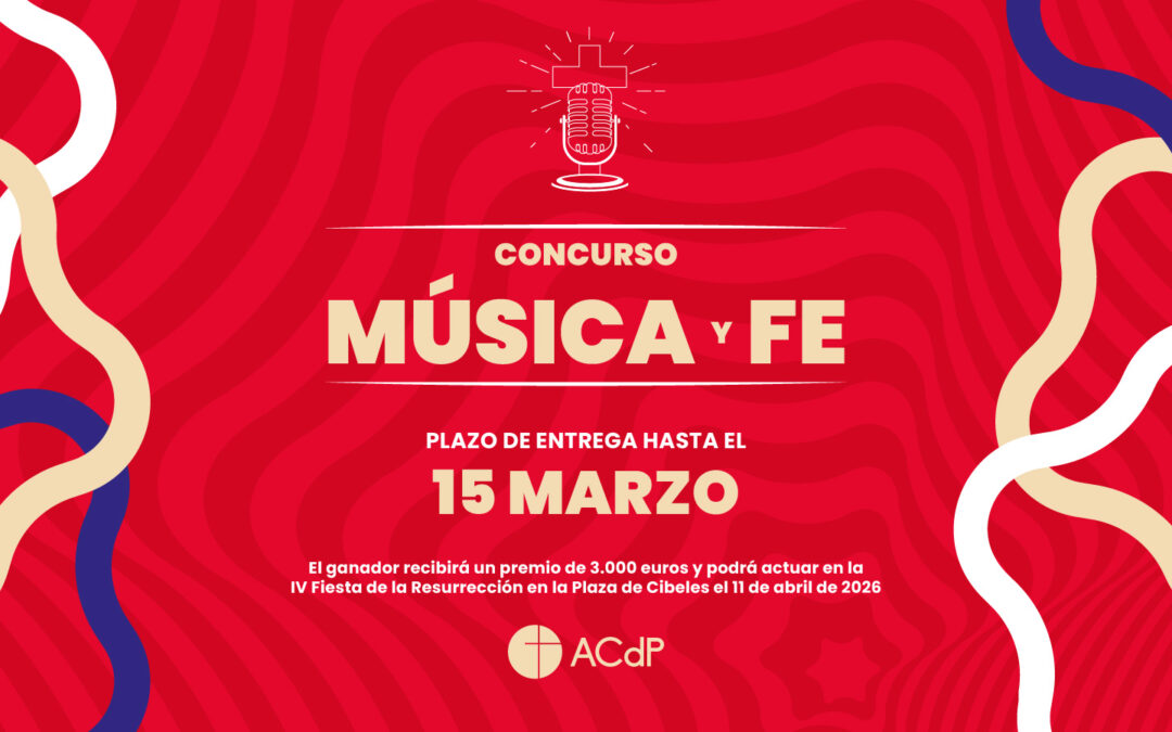 La ACdP lanza la segunda edición del concurso de canciones ‘Música y Fe’