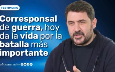 Fernando Gutiérrez fue corresponsal de guerra y hoy da la vida por la batalla más importante