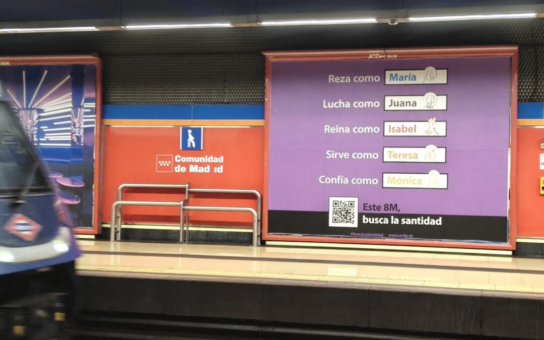 «Busca la santidad», una invitación a redescubrir la grandeza femenina en el día internacional de la mujer