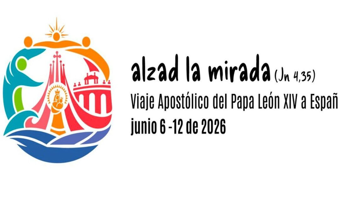 «ALZAD LA MIRADA», lema y logo de la visita del Papa León XIV a España en junio