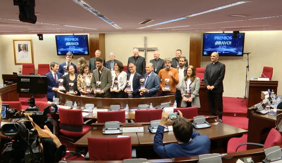 Entrega de los Premios ¡Bravo! 2025 de la Conferencia Episcopal Española