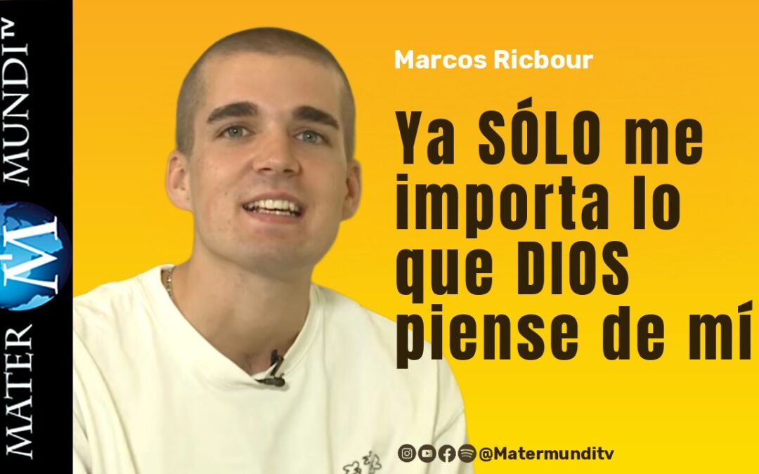«El corazón me pedía algo y no lo tenía claro, así que le pregunté a Jesús» | Marcos Ricbour